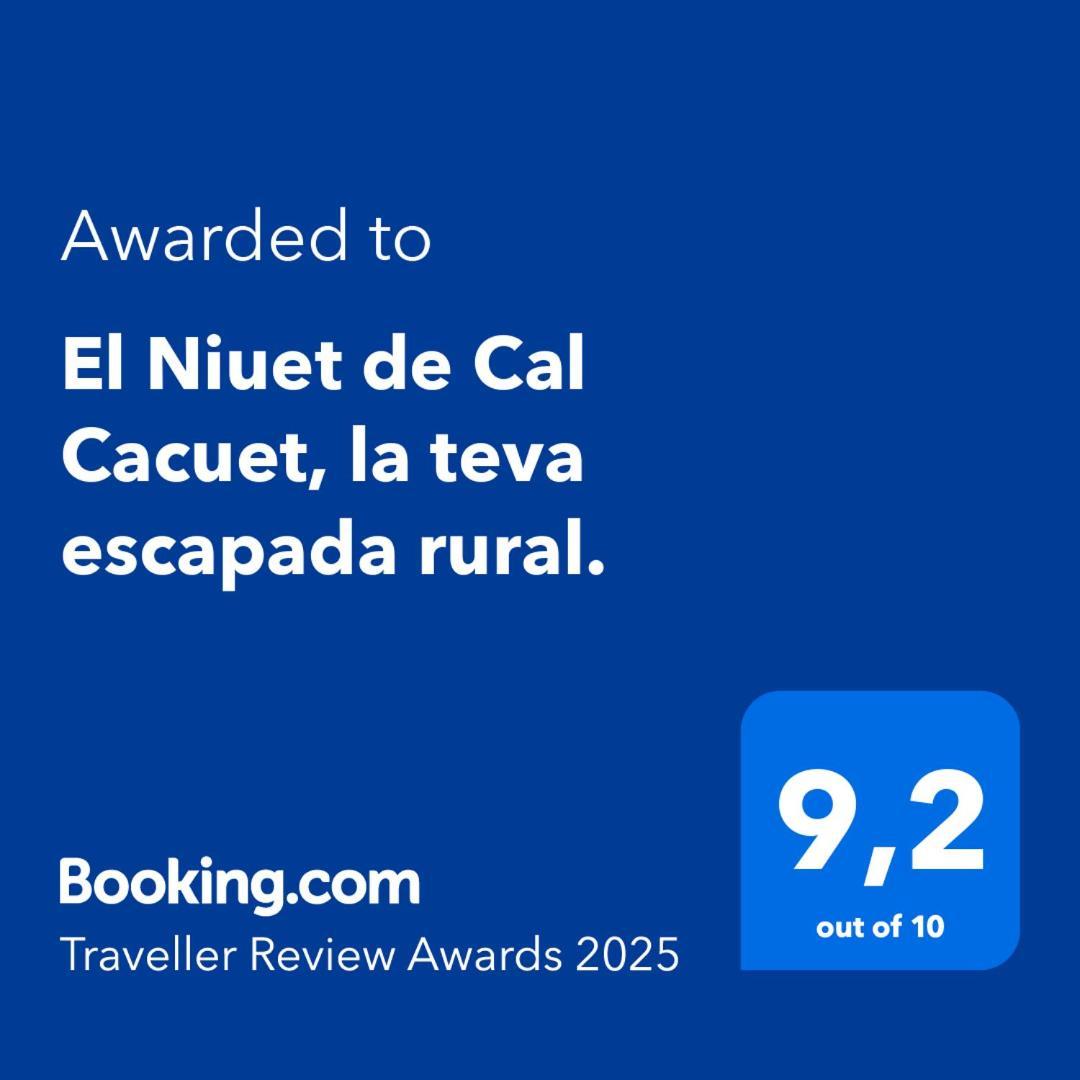 El Niuet De Cal Cacuet, La Teva Escapada Rural. Aviá Exterior foto